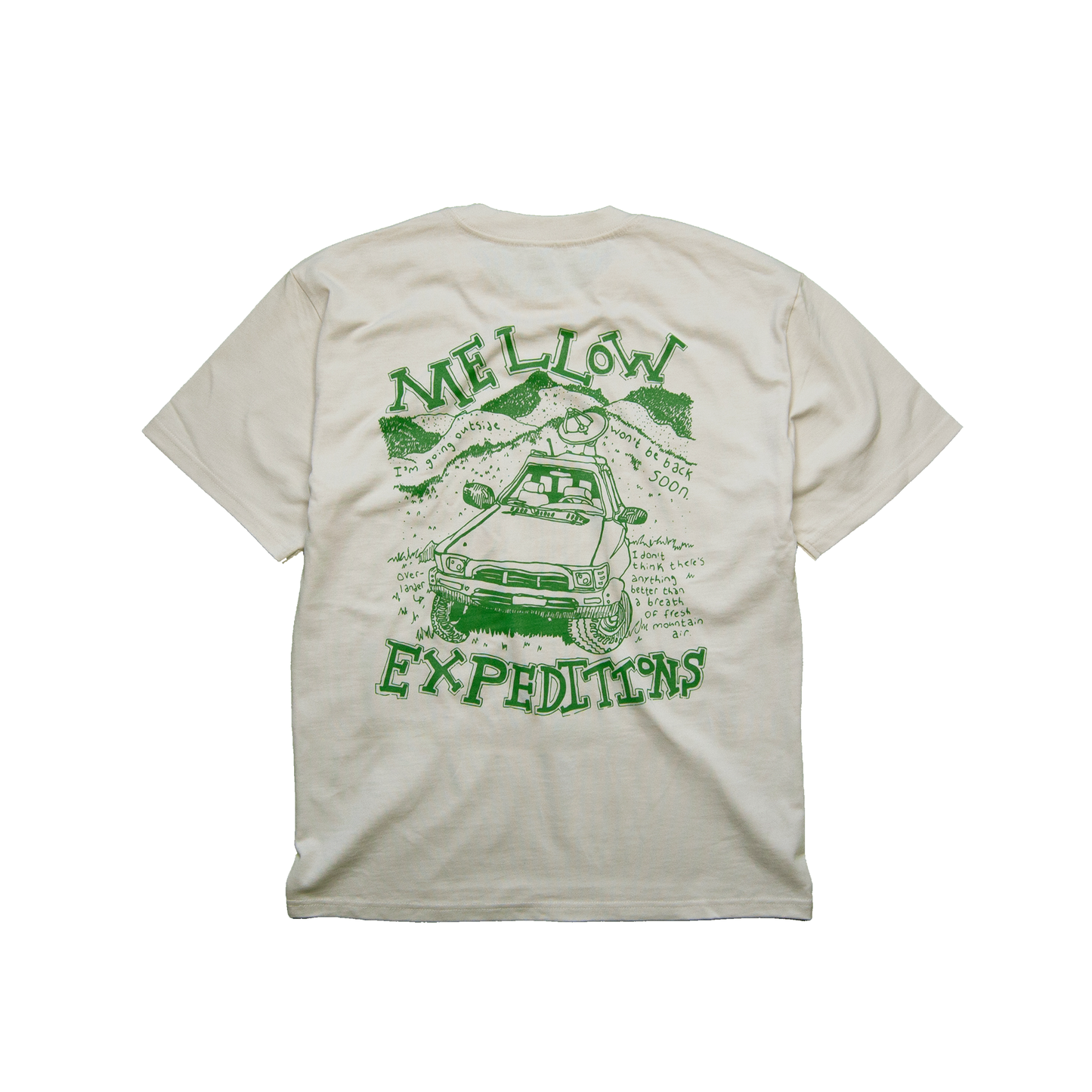 Expeditions Tee Ecru