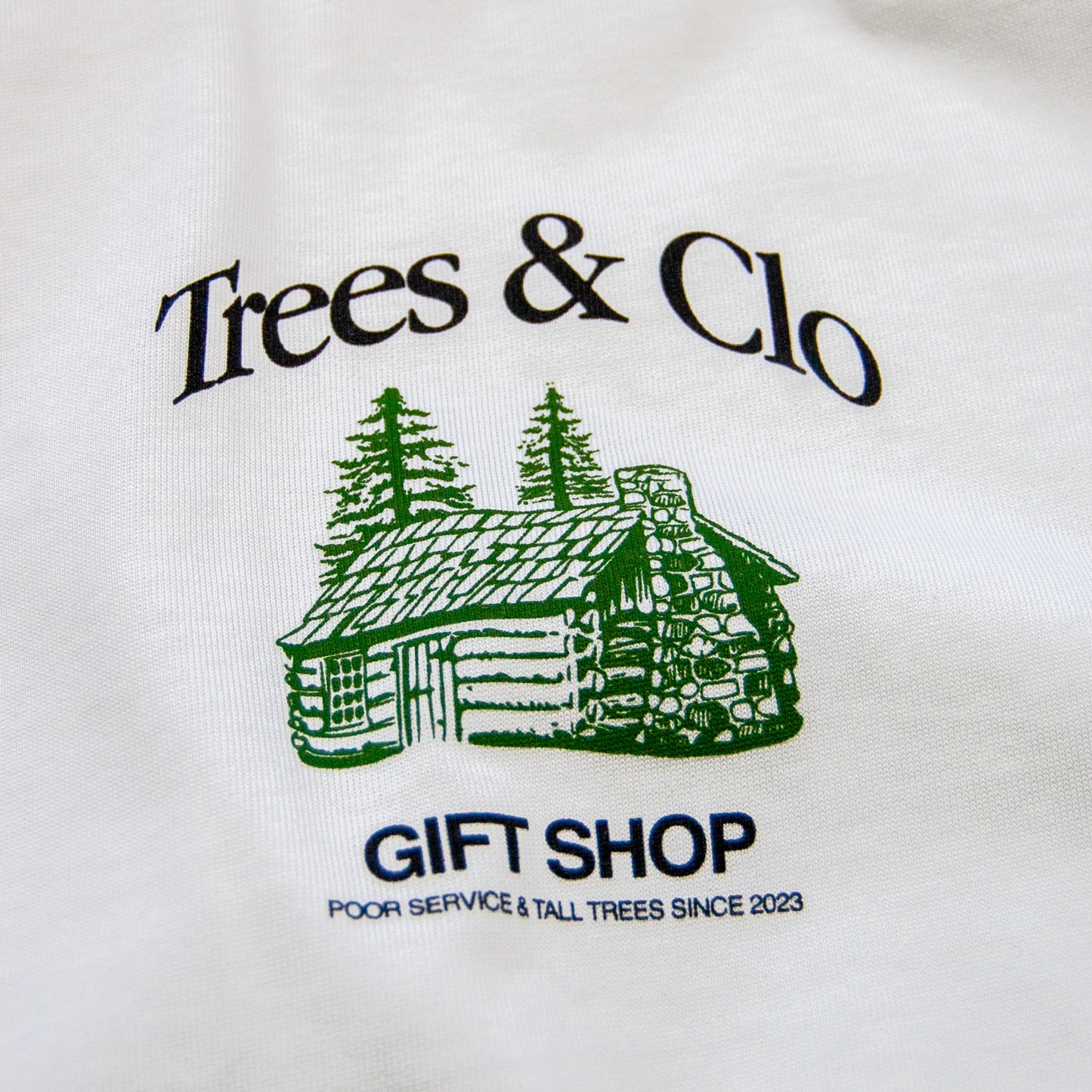 Trees & Clo Tee White
