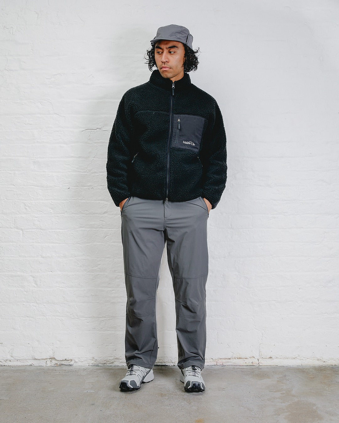 Cabin Fleece Black – Mellow Clo