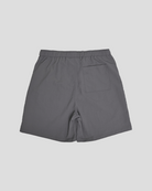 Gray shorts on a light gray background