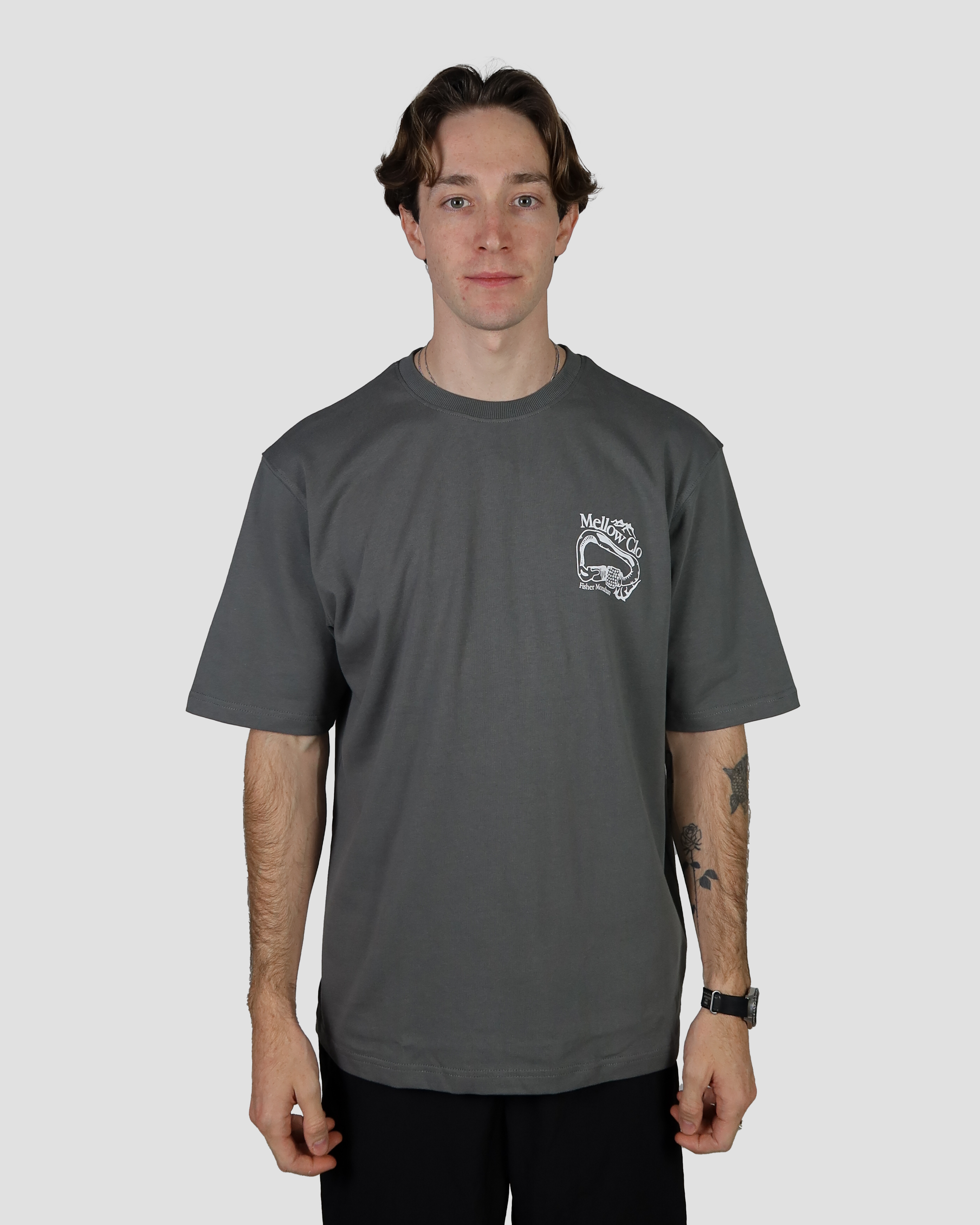 Memoir Tee Charcoal